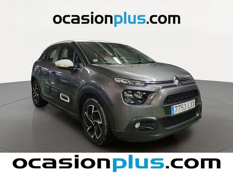 Usado Citroën C3 Feel 83 CV (61 kW) 2022 Gris Utilitario