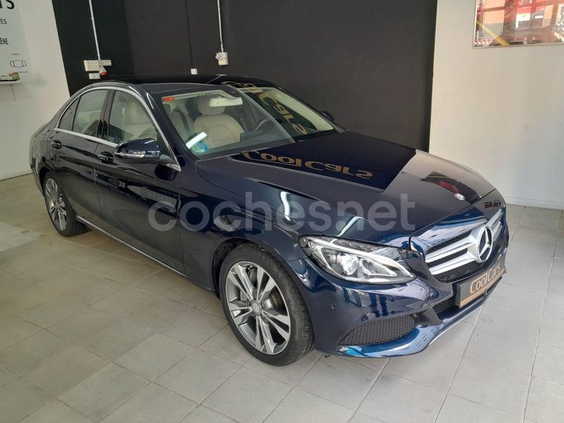 Azul Usado 2016 Mercedes C350e Berlina | 28.900 € - Imagen 1/4