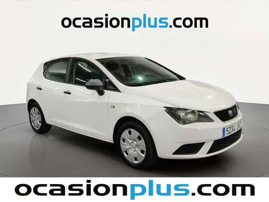 Usado Seat Ibiza Reference 90 CV (66 kW) 2015 Blanco Utilitario