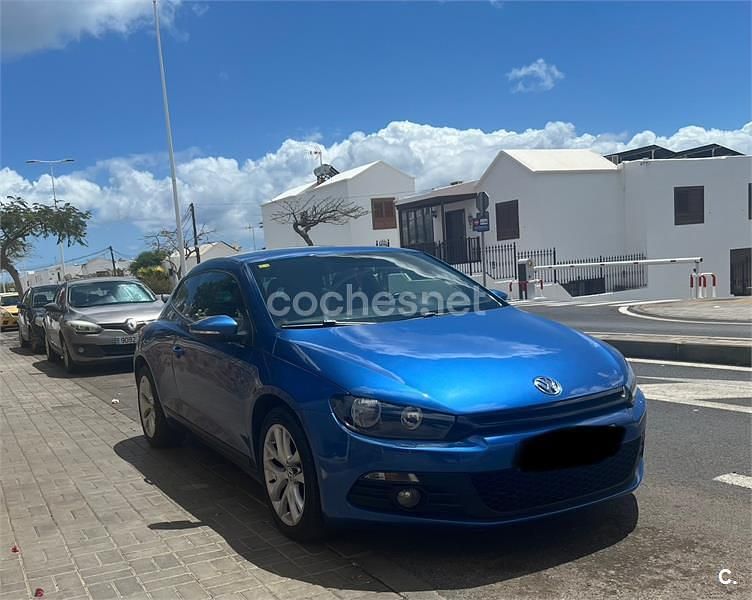Usado VW Scirocco 160 CV (117 kW) 2010 Azul Coupe