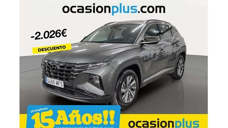 Gris Usado 2023 Hyundai Tucson SUV | 19.591 € (Super precio) - Imagen 1/4