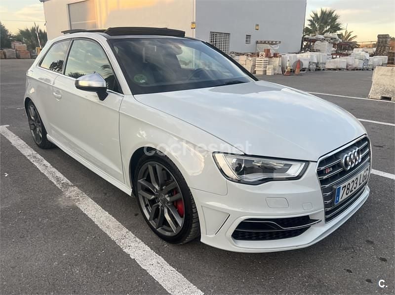 Usado Audi S3 265 CV (194 kW) 2013 Blanco Berlina