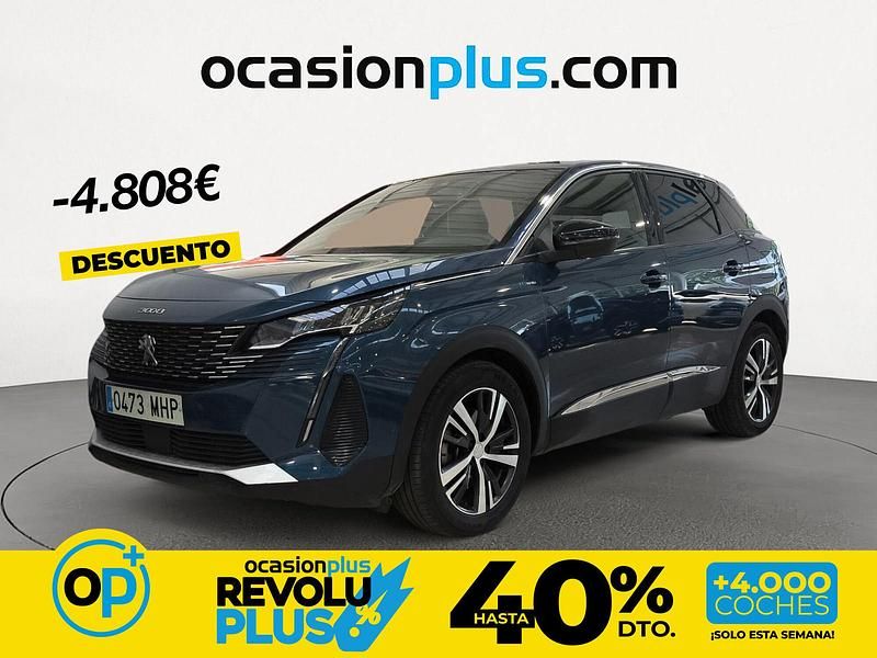 Usado Peugeot 3008 Allure 225 CV (165 kW) 2023 Azul SUV