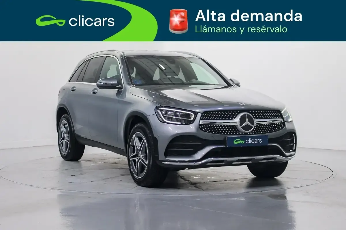 Usado Mercedes GLC300e 320 CV (235 kW) 2022 Negro SUV