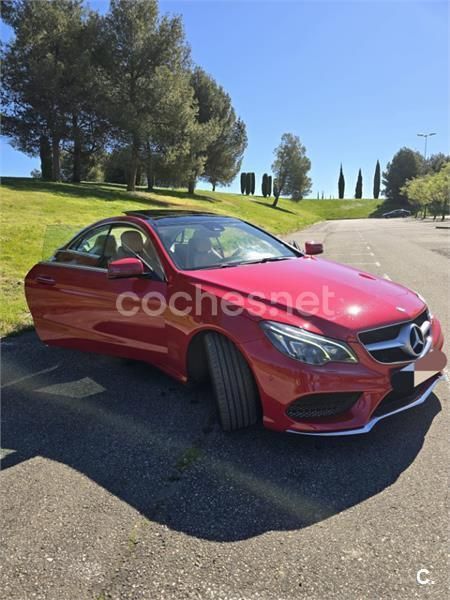 Rojo Usado 2014 Mercedes E250 Coupe | 22.500 € (Un poco caro) - Imagen 1/4