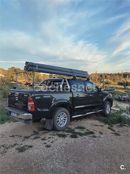 Usado Toyota HiLux 171 CV (125 kW) 2015 Negro Recogida