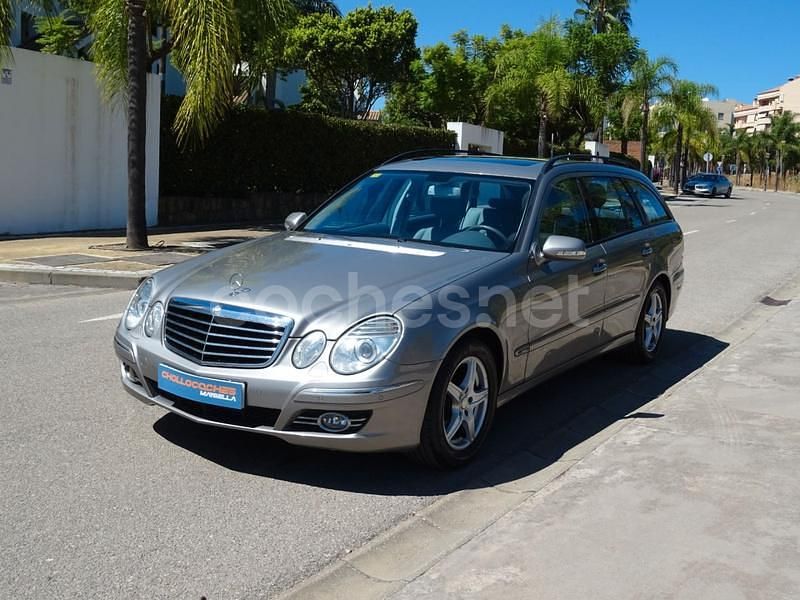 Gris / plata Usado 2007 Mercedes E280 Avantgarde Familiar | 7900 € (Super precio) - Imagen 1/4