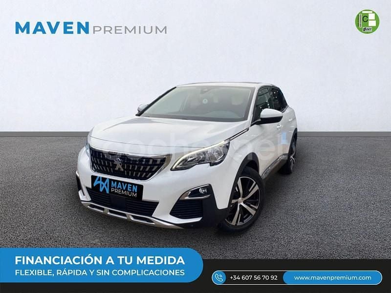 Blanco Usado 2017 Peugeot 3008 Allure SUV | 15.899 € (Caro) - Imagen 1/4