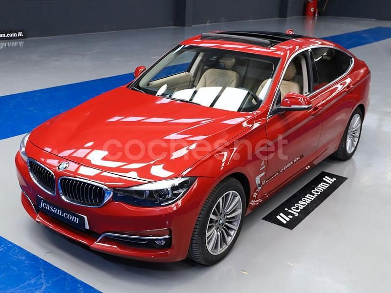 Rojo Usado 2017 BMW 318 Gran Turismo Luxury Line Berlina | 21.980 € (Un poco caro) - Imagen 1/4