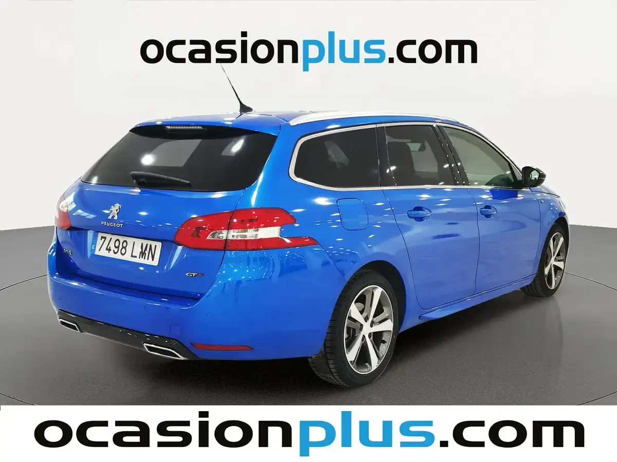 Usado Peugeot 308 GTi 130 CV (95 kW) 2021 Azul Familiar