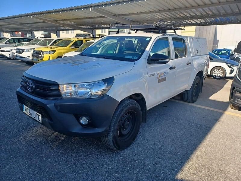 Usado Toyota HiLux 150 CV (110 kW) 2016 Blanco Recogida