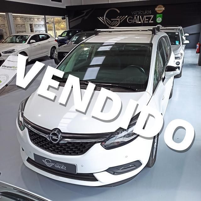 Blanco Usado 2017 Opel Zafira Tourer Cosmo Monovolumen | 16.500 € (Precio justo) - Imagen 1/4