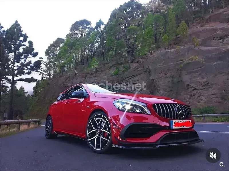 Usado Mercedes A200 136 CV (100 kW) 2018 Rojo Berlina