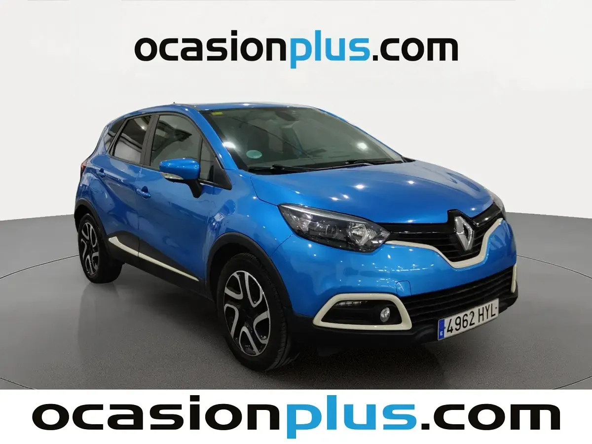 Usado Renault Captur Zen 90 CV (66 kW) 2014 Azul SUV