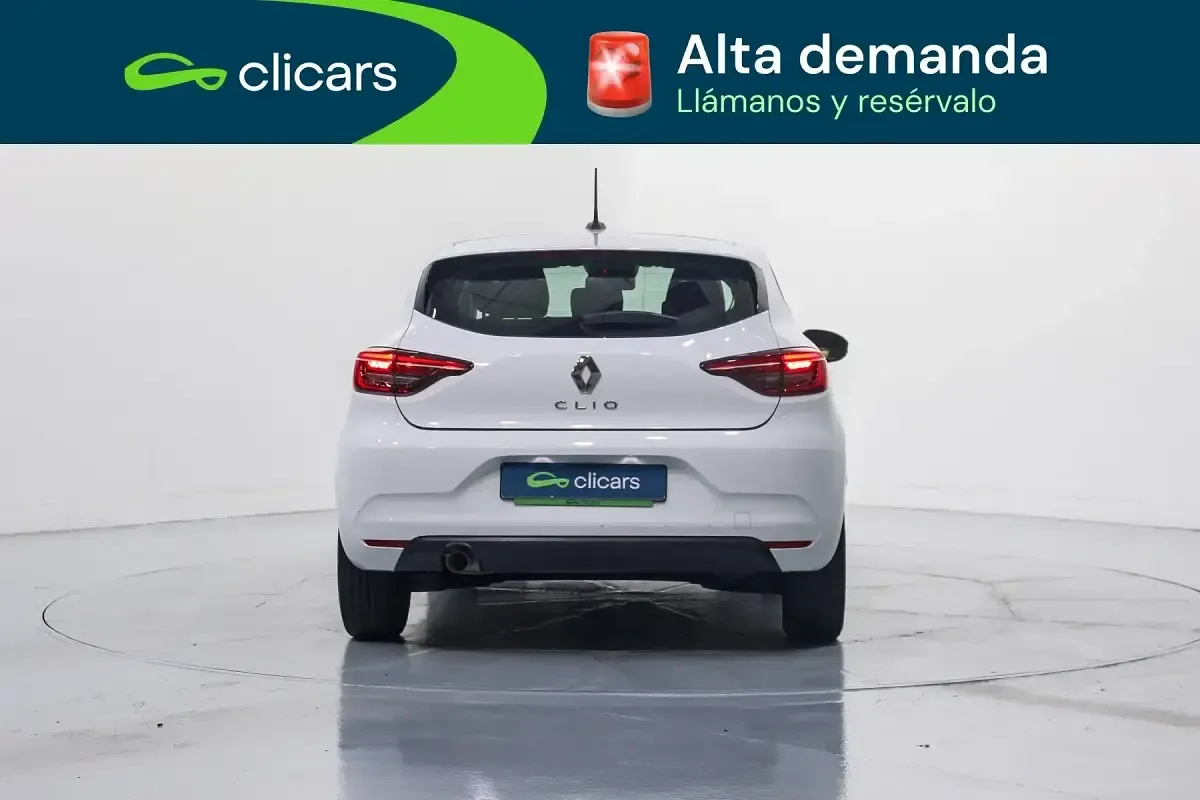 Usado Renault Clio V Intens 91 CV (66 kW) 2022 Blanco Berlina