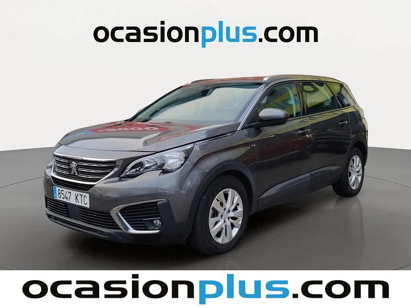 Gris Usado 2019 Peugeot 5008 Active SUV | 14.173 € (Buen precio) - Imagen 1/4