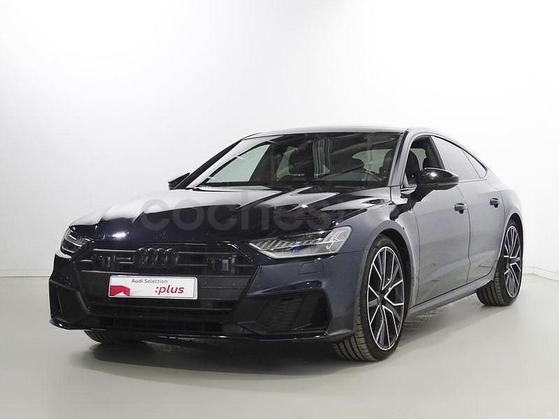 Usado Audi A7 Sport 286 CV (210 kW) 2022 Azul Berlina