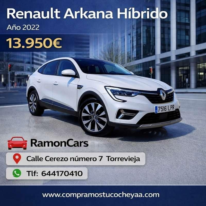 Usado Renault Arkana Engineered 143 CV (105 kW) 2022 Blanco SUV