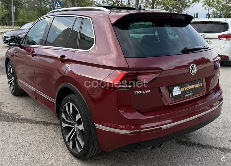Usado VW Tiguan Sportline 190 CV (139 kW) 2017 Rojo SUV