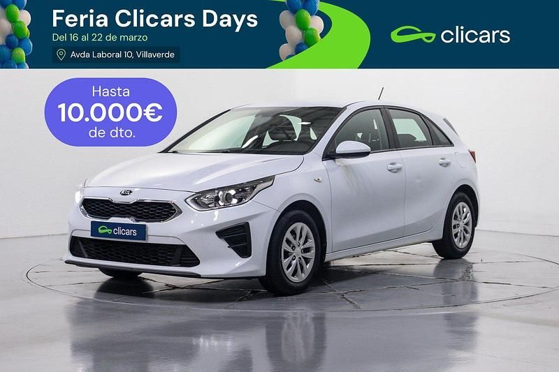Usado Kia Ceed 120 CV (88 kW) 2020 Blanco Utilitario