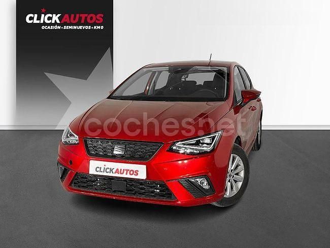Usado Seat Ibiza Style 110 CV (80 kW) 2023 Rojo Berlina
