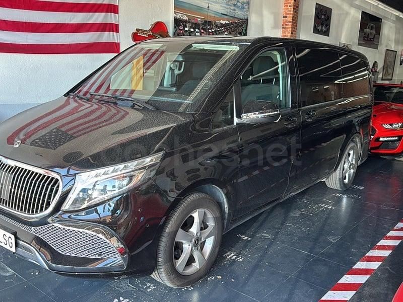 Usado Mercedes V220 Avantgarde 163 CV (119 kW) 2021 Negro Monovolumen