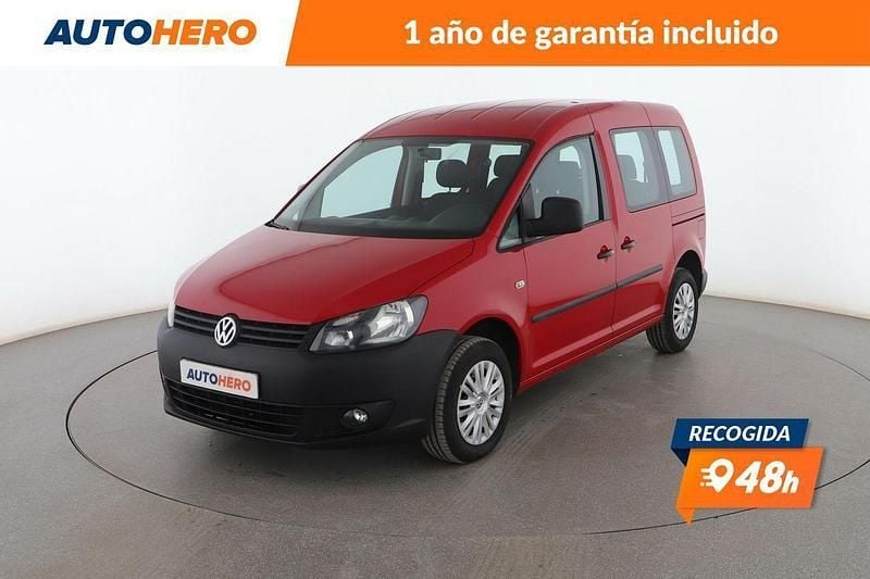 Rojo Usado 2015 VW Caddy Pro Monovolumen | 11.299 € (Precio justo) - Imagen 1/3