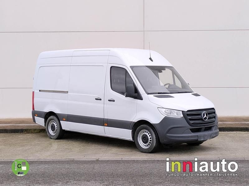Blanco Usado 2021 Mercedes Sprinter Van | 20.400 € (Precio justo) - Imagen 1/4