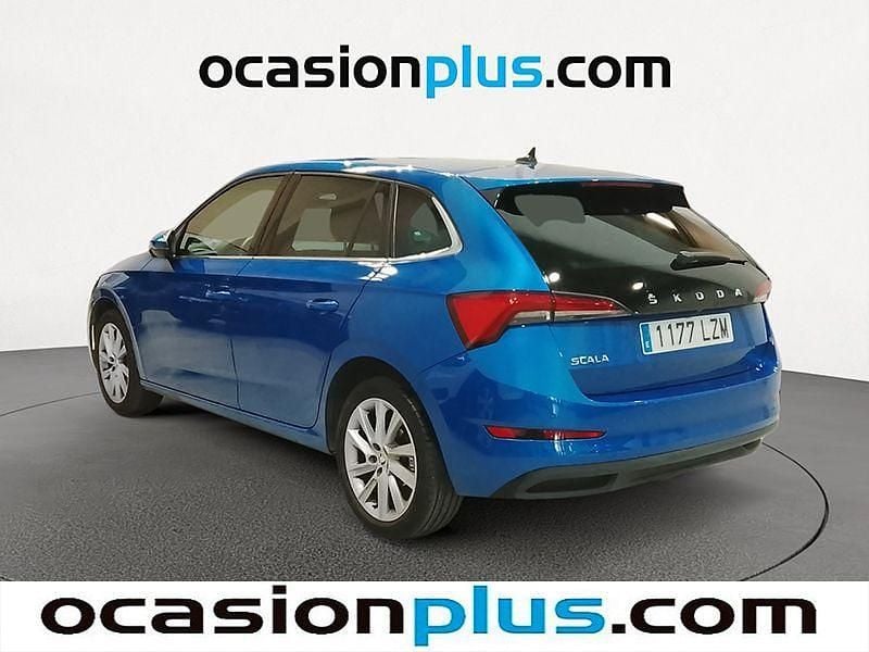 Usado Skoda Scala Style 150 CV (110 kW) 2022 Azul Utilitario