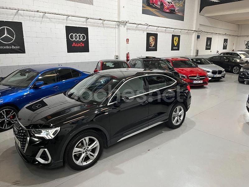 Negro Usado 2021 Audi Q3 Sportback S-Line SUV | 36.500 € (Buen precio) - Imagen 1/4