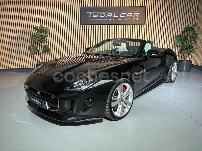 Negro Usado 2013 Jaguar F-Type S Descapotable | 49.900 € - Imagen 1/4
