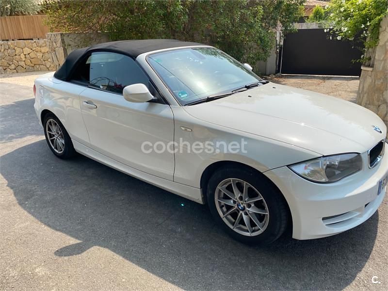 Blanco Usado 2011 BMW 118 Cabriolet Descapotable | 8900 € (Precio justo) - Imagen 1/3