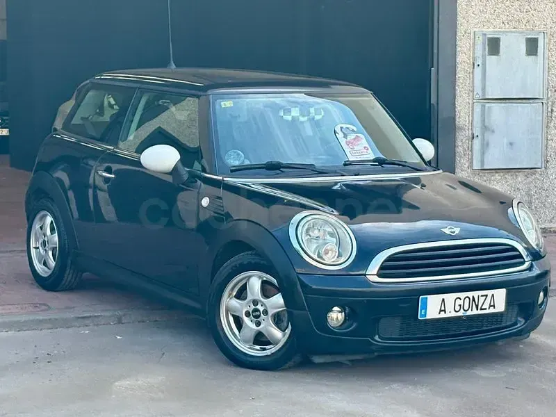 Usado Mini ONE 95 CV (69 kW) 2009 Negro Utilitario
