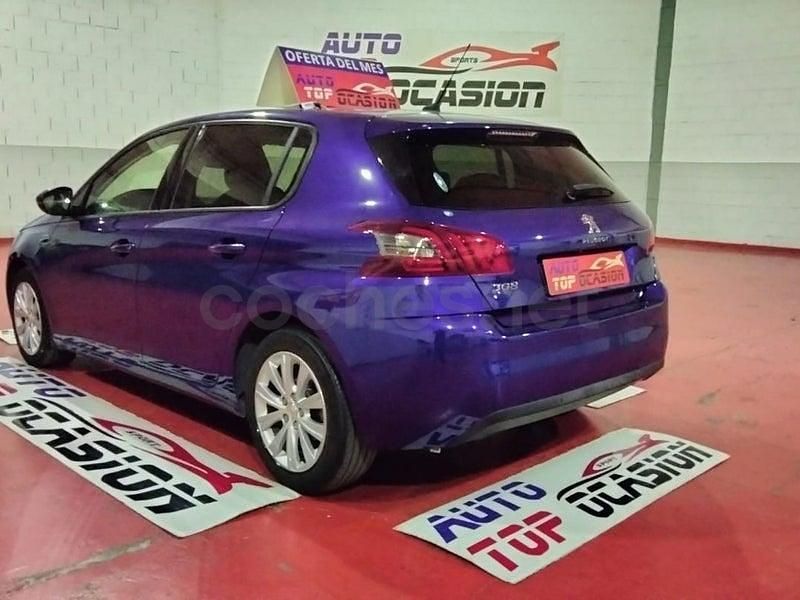 Usado Peugeot 308 130 CV (95 kW) 2020 Azul Berlina