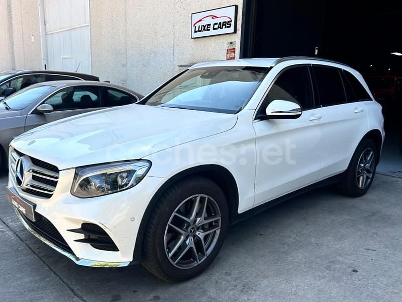 Blanco Usado 2019 Mercedes GLC220 SUV | 36.999 € (Precio justo) - Imagen 1/4