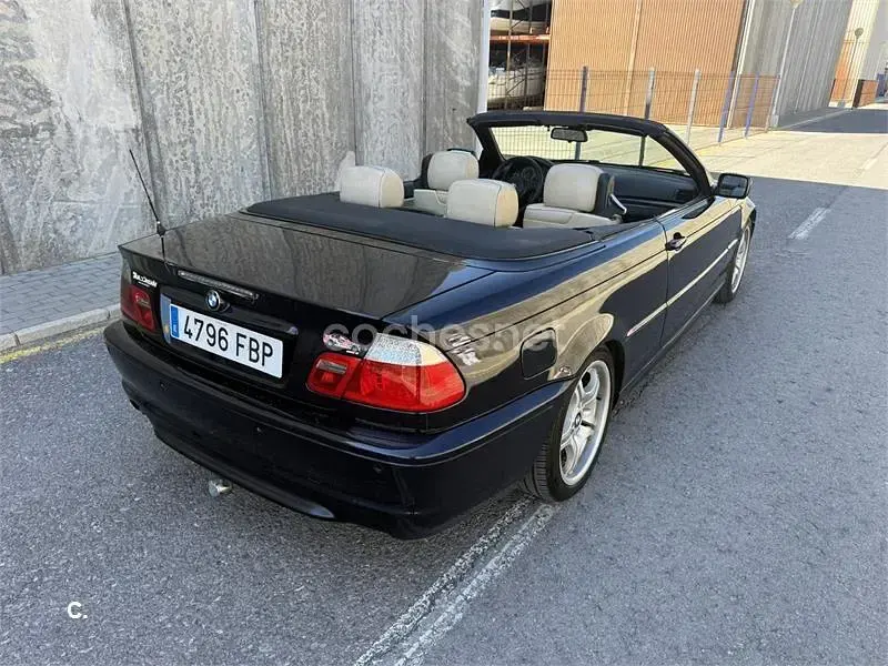 Usado BMW 320 Cabriolet 150 CV (110 kW) 2006 Azul Descapotable