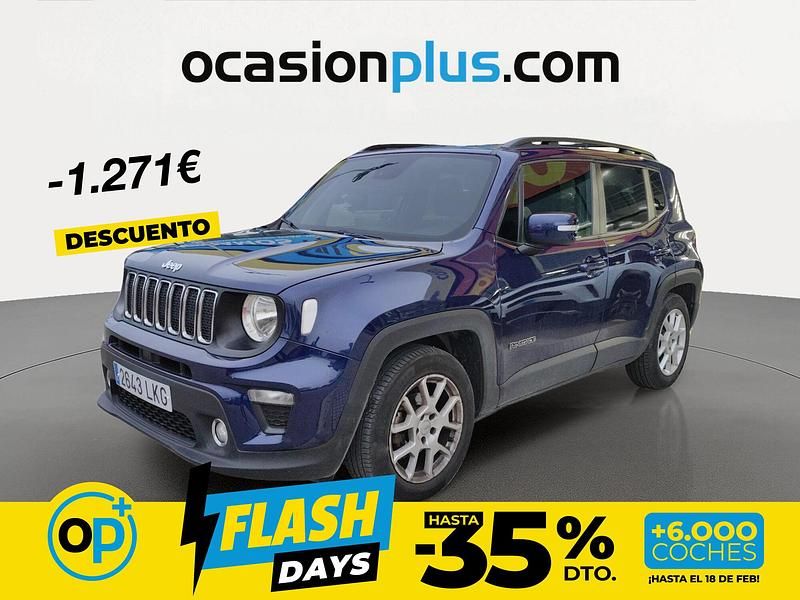 Usado Jeep Renegade Longitude 120 CV (88 kW) 2020 Azul SUV