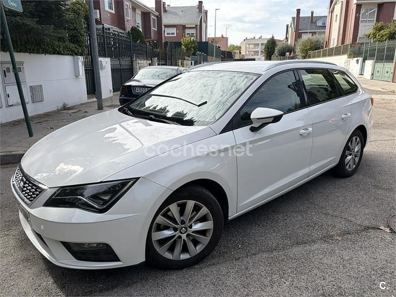 Blanco Usado 2018 Seat Leon ST Style Familiar | 7500 € (Precio justo) - Imagen 1/4