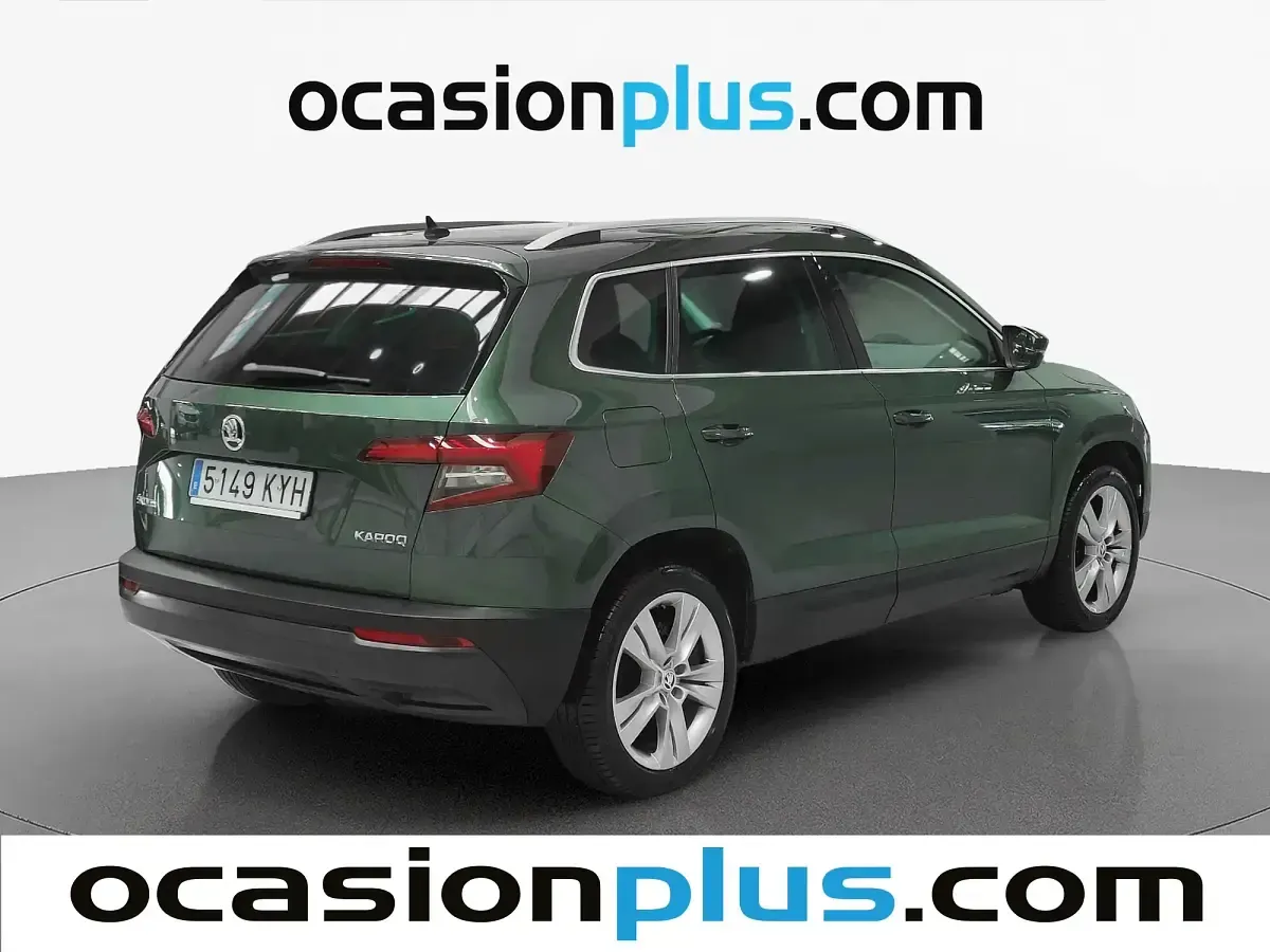 Usado Skoda Karoq Style 150 CV (110 kW) 2019 Verde SUV