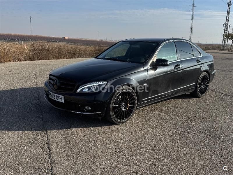 Usado Mercedes C280 Avantgarde 231 CV (169 kW) 2008 Negro Berlina