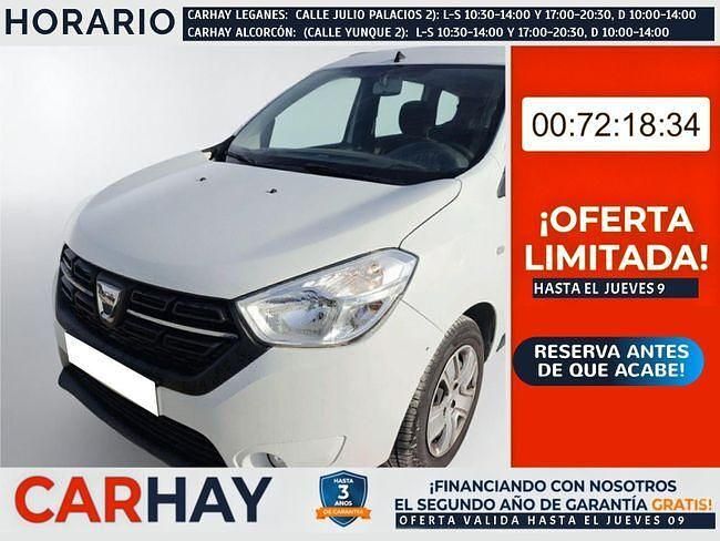 Usado Dacia Lodgy Comfort 95 CV (69 kW) 2021 Blanco Monovolumen