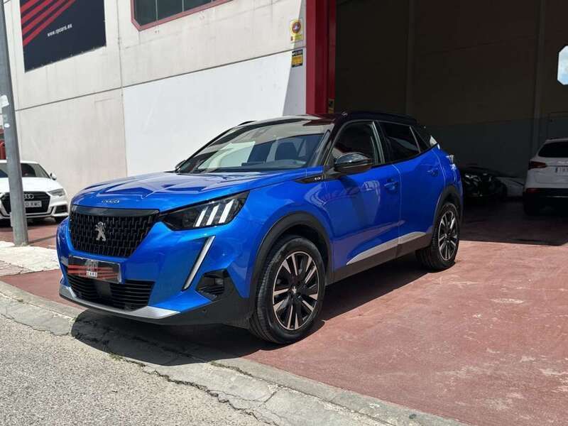 Azul Usado 2020 Peugeot 2008 GT SUV | 18.990 € (Precio justo) - Imagen 1/4