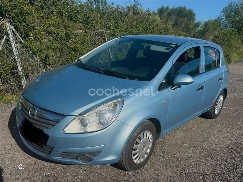 Usado Opel Corsa Essentia 85 CV (62 kW) 2010 Azul Utilitario