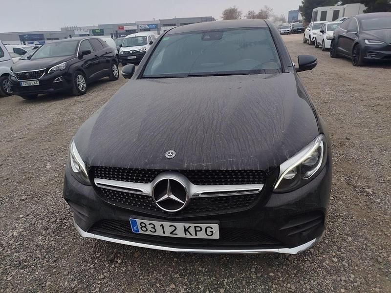 Usado Mercedes GLC220 170 CV (125 kW) 2018 Negro Coupe