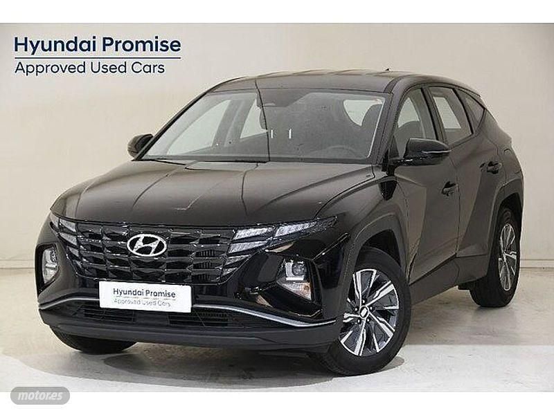 Usado Hyundai Tucson 150 CV (110 kW) 2024 Abyss black (perlado) SUV
