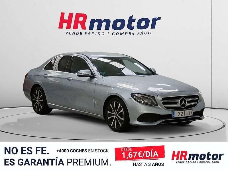 Usado Mercedes E220 Avantgarde 196 CV (144 kW) 2017 Gris Berlina