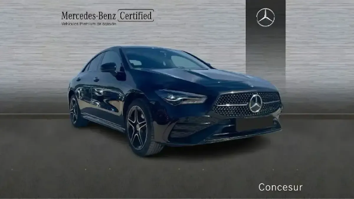 Usado Mercedes CLA200 149 CV (109 kW) 2024 Negro Coupe