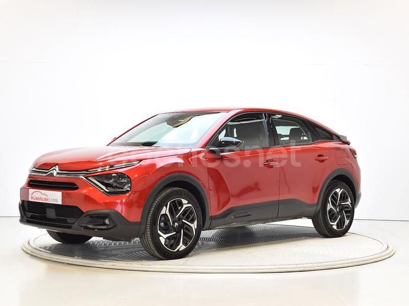 Rojo Usado 2024 Citroën C4 PureTech Berlina | 17.900 € (Precio justo) - Imagen 1/4