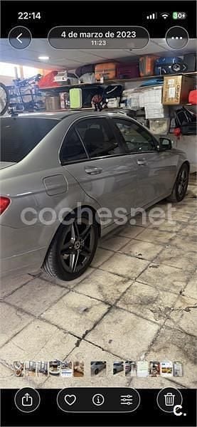 Usado Mercedes C200 Avantgarde 163 CV (119 kW) 2008 Beige Berlina