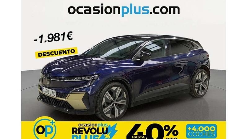 Usado Renault Megane E-Tech Techno 96 kW (131 CV) 2022 Azul Utilitario